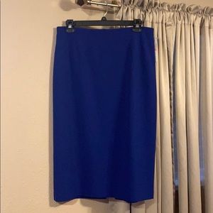 Royal Blue Skirt